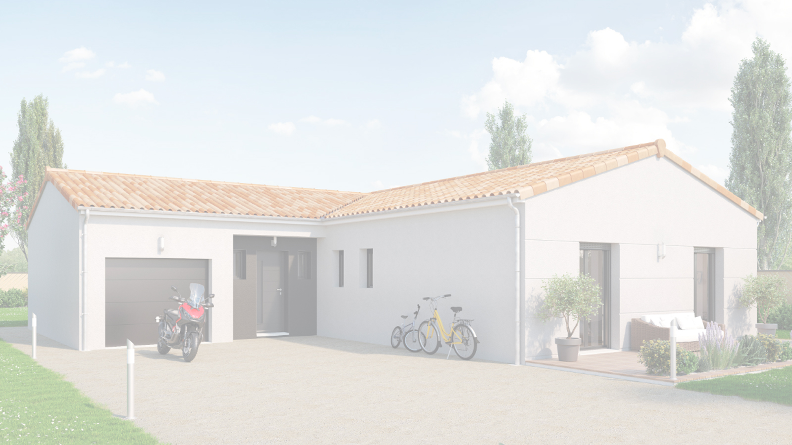 Terrain constructible de 640m2 à Saint-Magne/ image 1