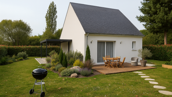 Maison neuve à Azay-sur-Cher avec 1 chambres sur terrain de 522m2 - image 2
