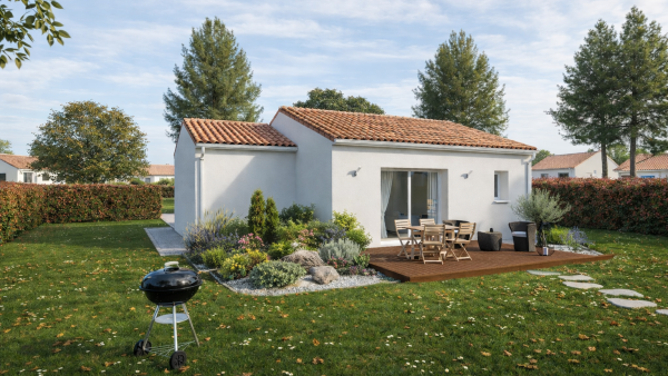 Maison neuve à Ambarès-et-Lagrave avec 2 chambres sur terrain de 490m2 - image 2
