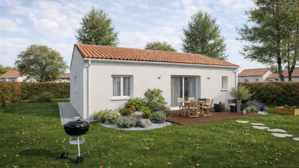 Maison neuve à Abzac avec 3 chambres sur terrain de 316m2 - image 2