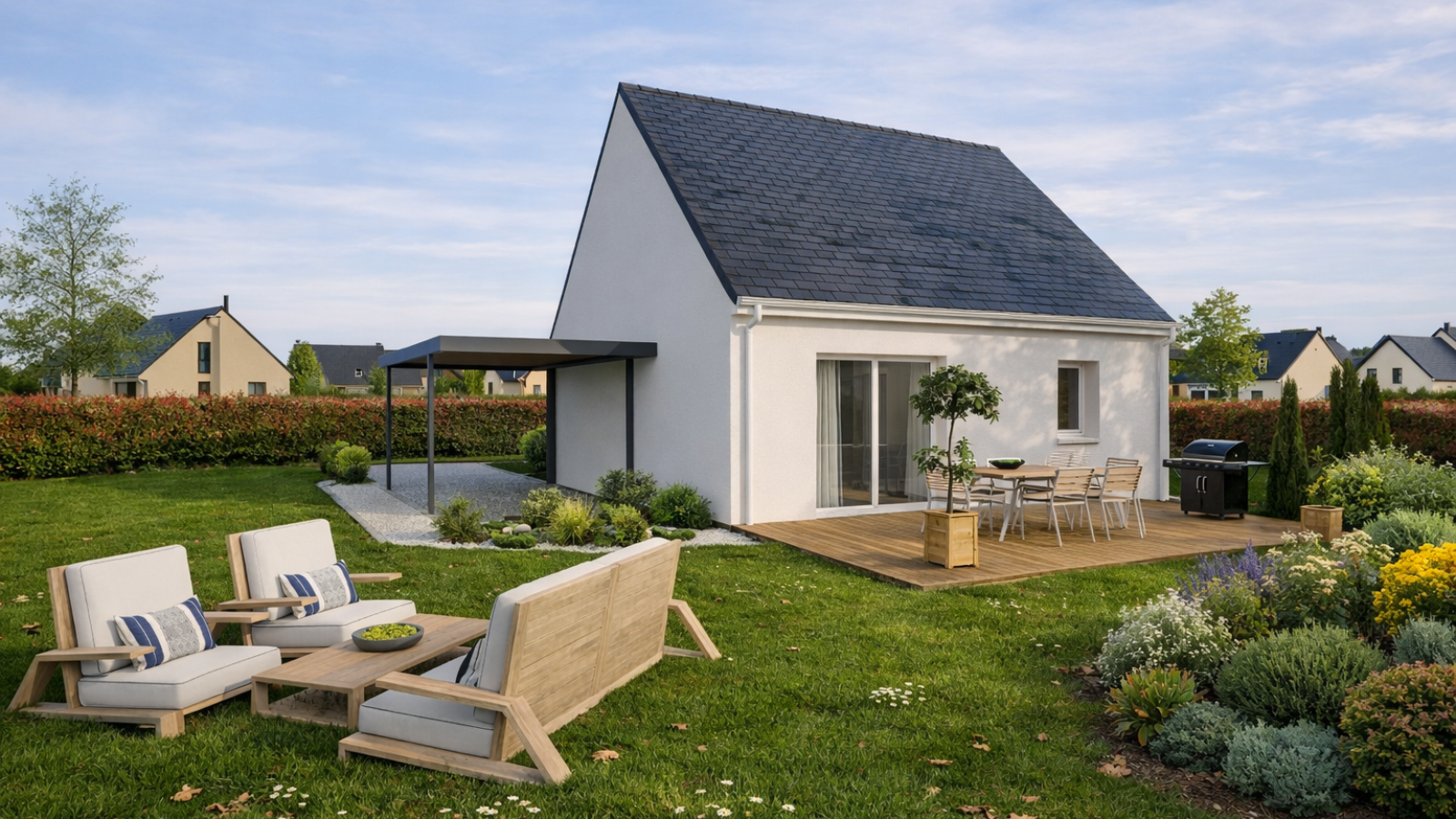 Maison neuve à Druye avec 2 chambres sur terrain de 402m2 / image 3