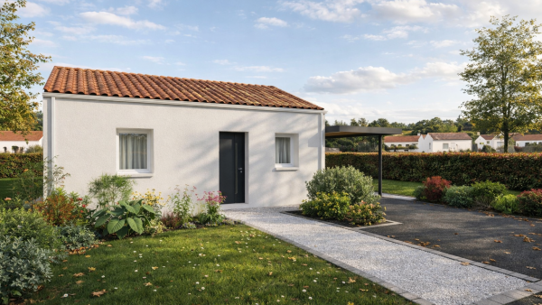 Maison neuve à Aizenay avec 2 chambres sur terrain de 466m2 - image 1