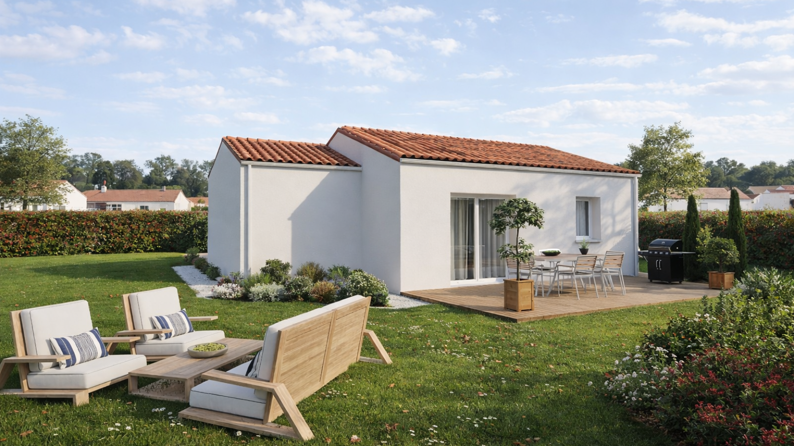 Maison neuve à Aizenay avec 3 chambres sur terrain de 466m2 / image 3