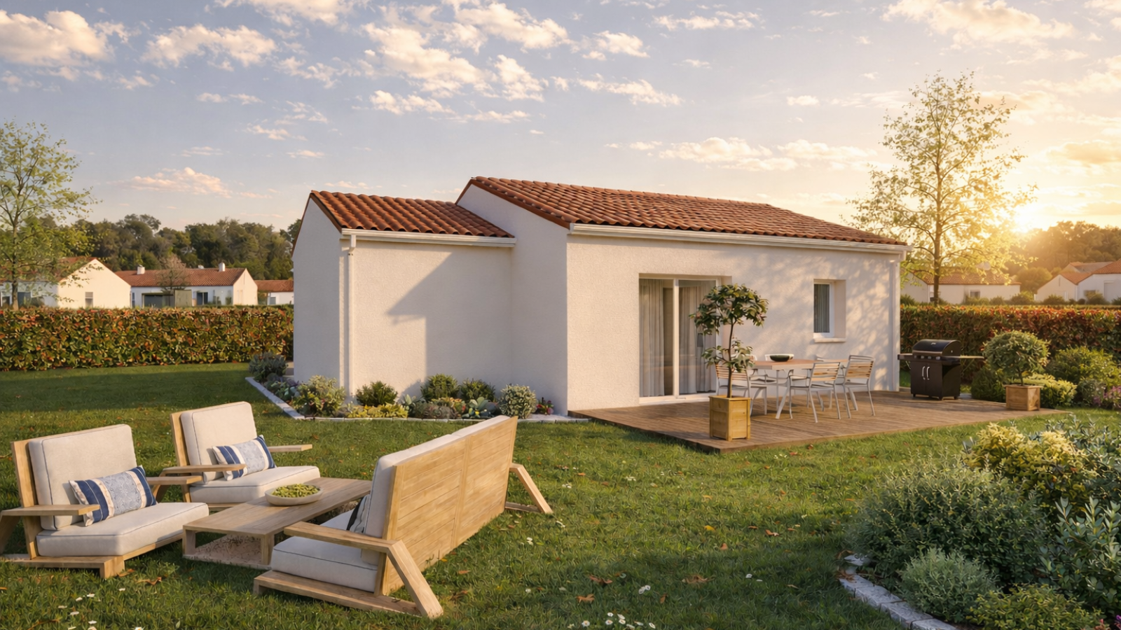Maison neuve à Maisdon-sur-Sèvre avec 3 chambres sur terrain de 282m2 / image 5