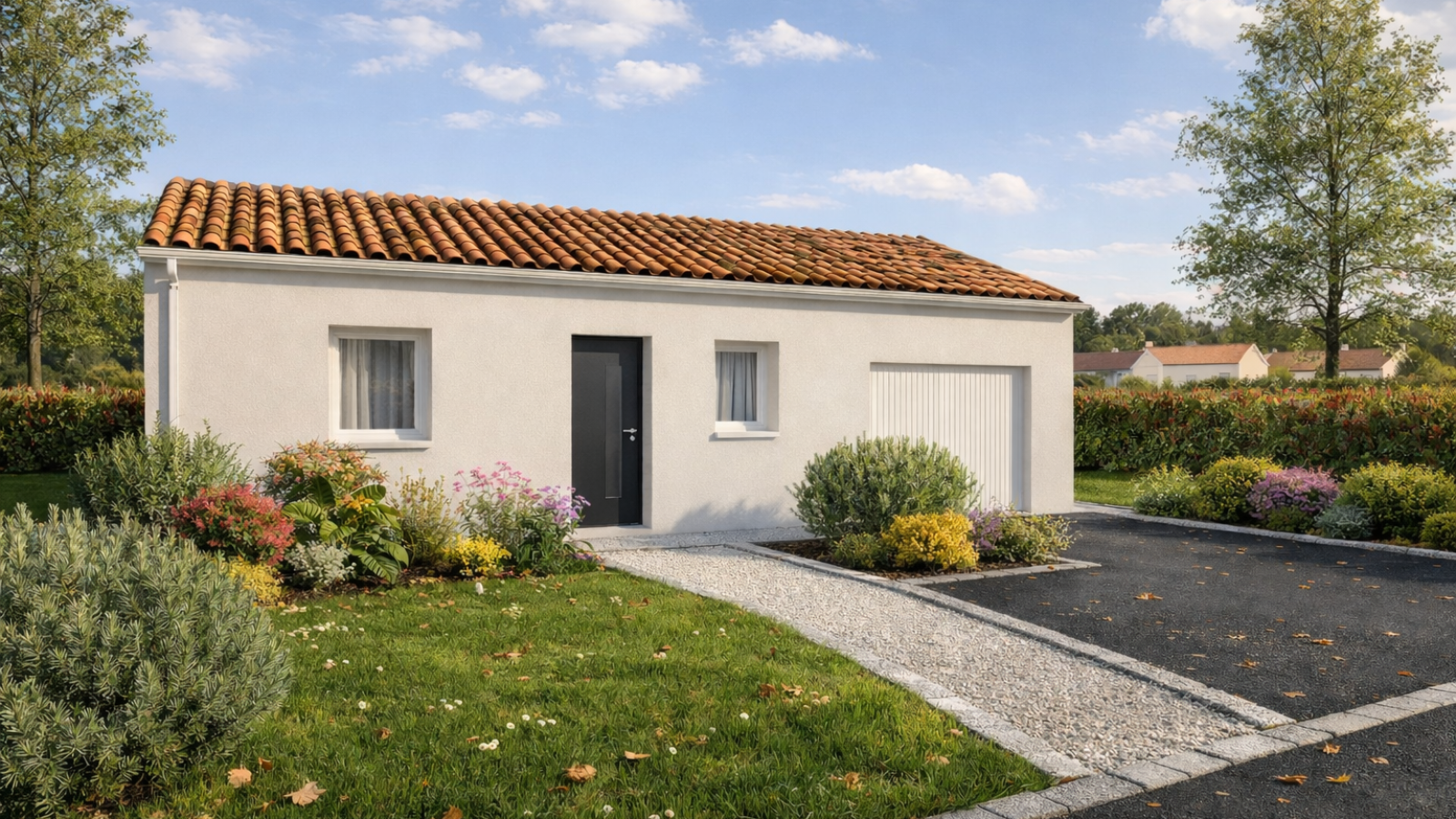 Maison neuve à Maisdon-sur-Sèvre avec 3 chambres sur terrain de 282m2 / image 2