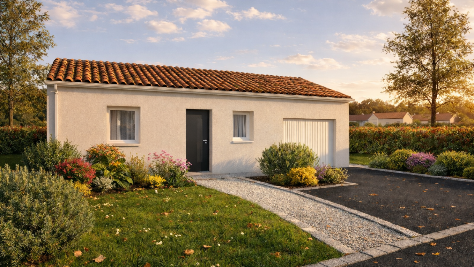 Maison neuve à Maisdon-sur-Sèvre avec 3 chambres sur terrain de 282m2 / image 4