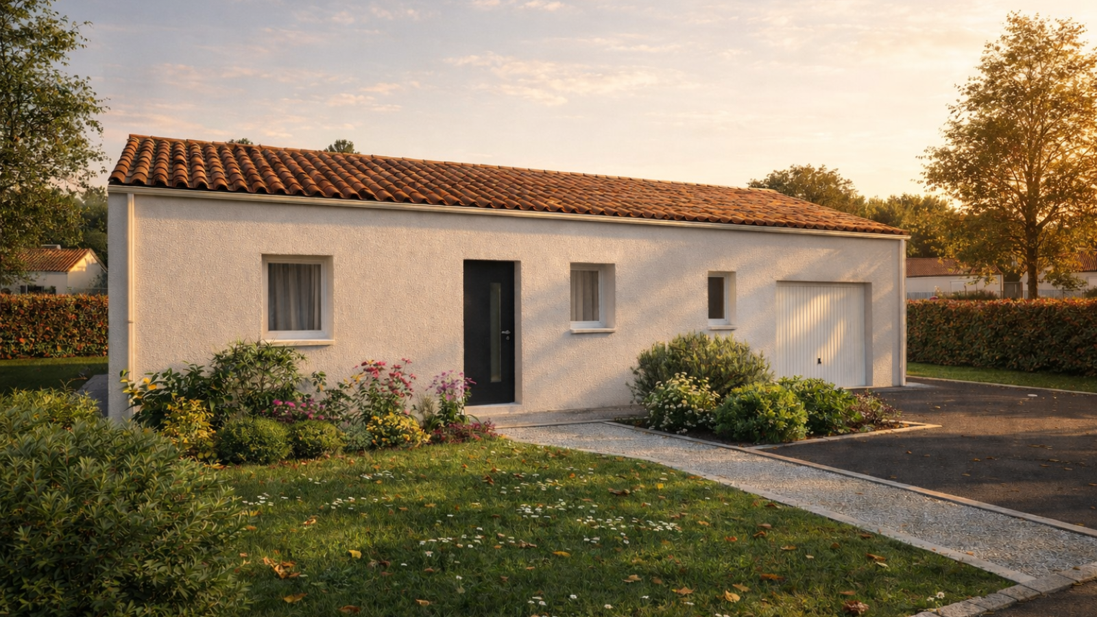 Maison neuve à Montaigu-Vendée avec 4 chambres sur terrain de 396m2 / image 4