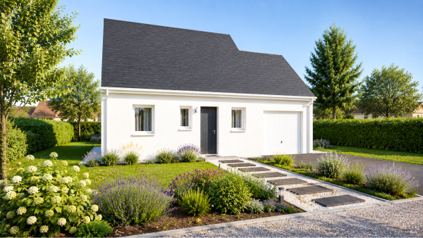 Maison neuve à Langeais avec 2 chambres sur terrain de 563m2 - image 1