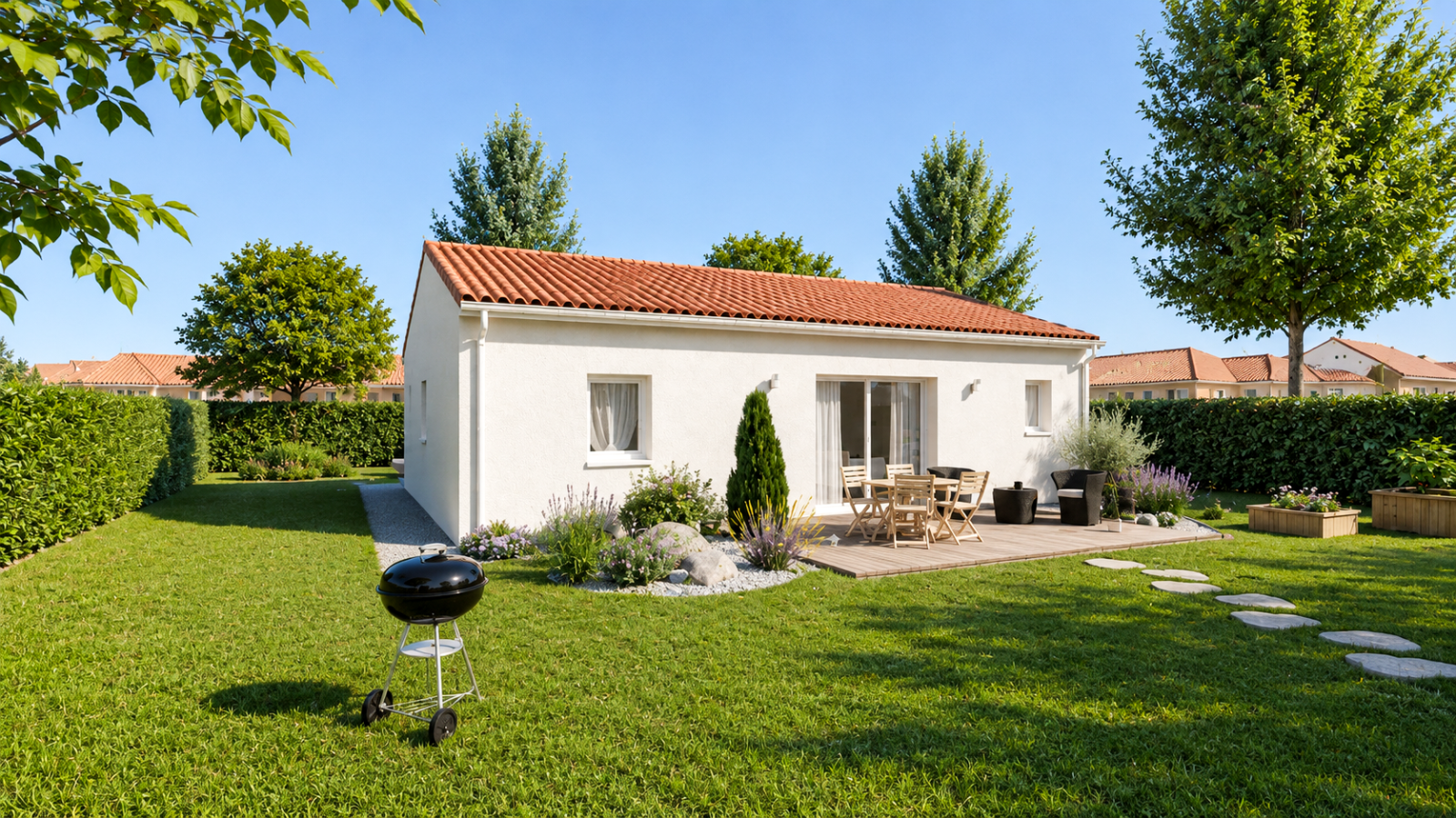 Maison neuve à Maisdon-sur-Sèvre avec 3 chambres sur terrain de 282m2 / image 3