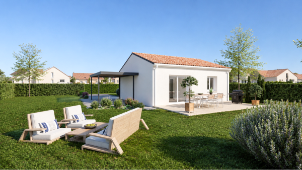 Maison neuve à Ambarès-et-Lagrave avec 2 chambres sur terrain de 490m2 - image 2