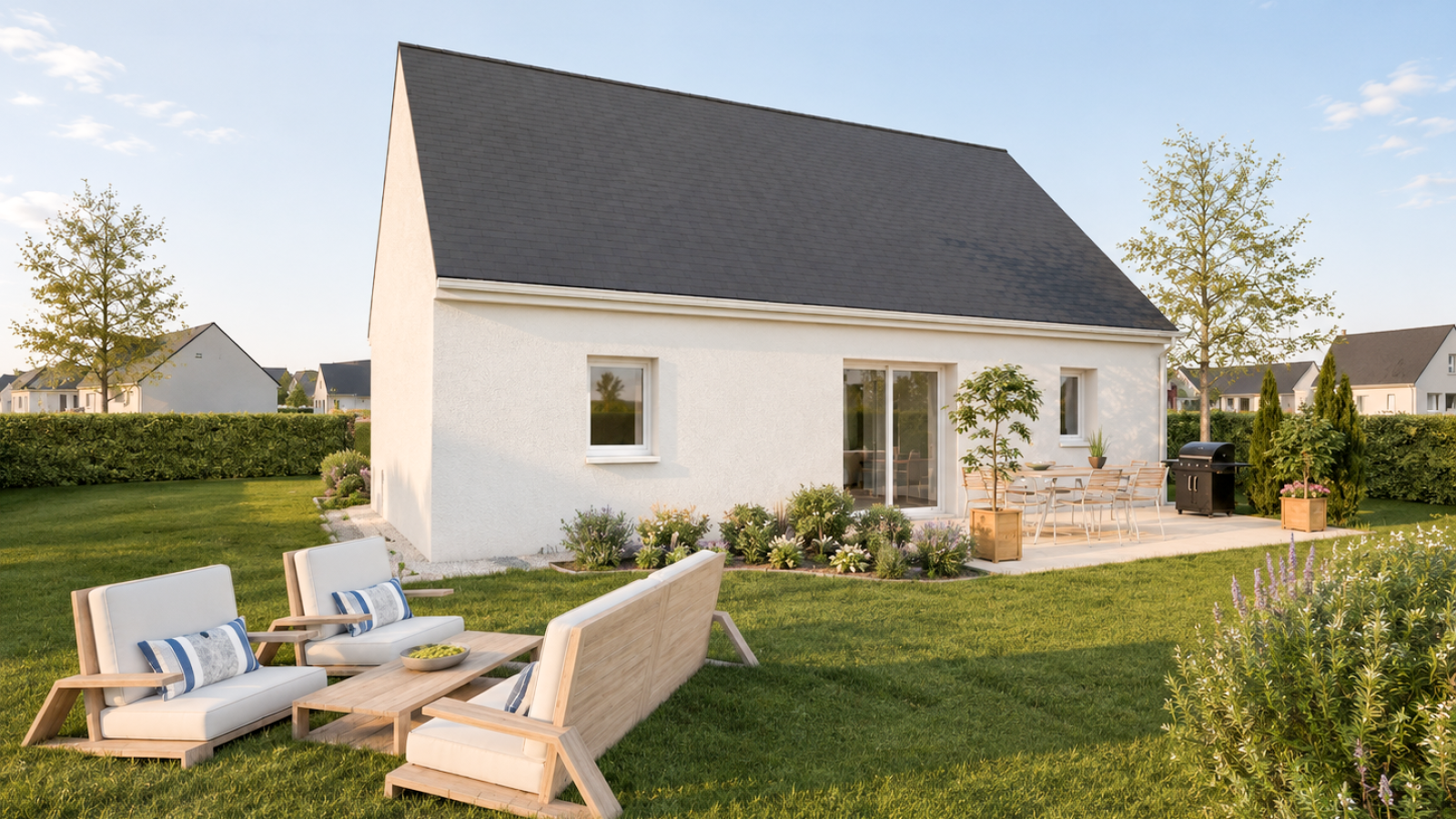 Maison neuve à Azay-le-Rideau avec 3 chambres sur terrain de 448m2 / image 3