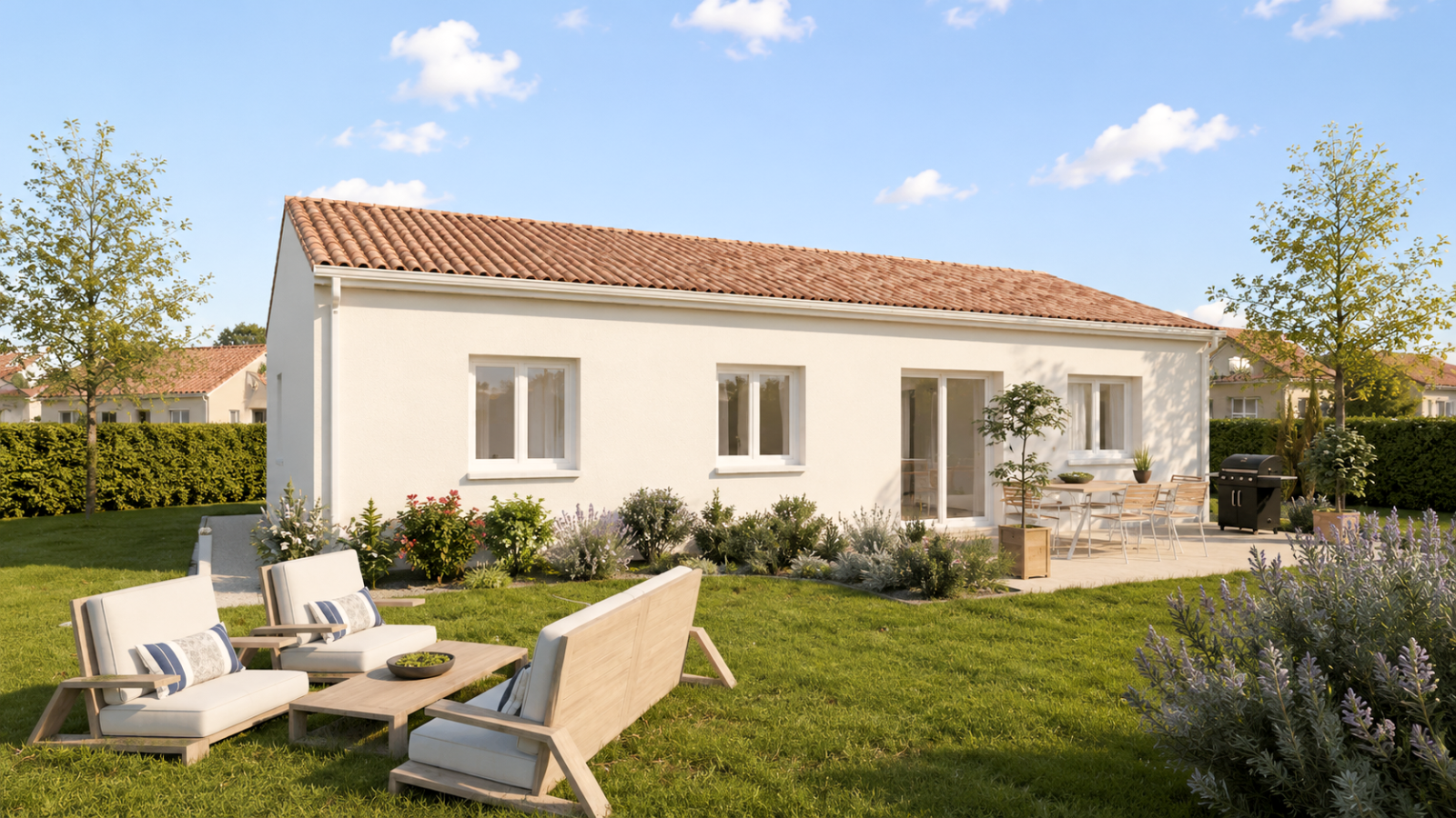Maison neuve à Doulezon avec 4 chambres sur terrain de 1229m2 / image 3