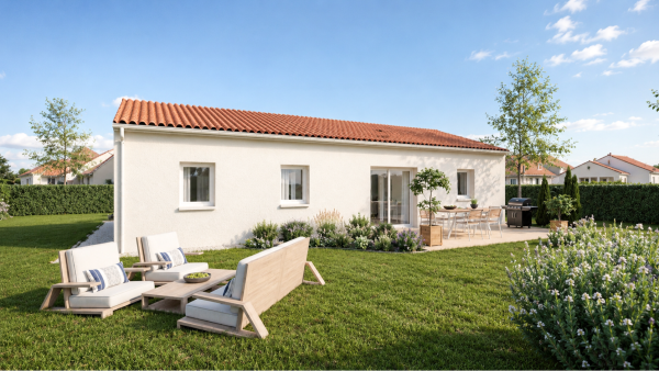 Maison neuve à Maisdon-sur-Sèvre avec 4 chambres sur terrain de 286m2 - image 2
