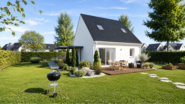 Maison neuve à Maisdon-sur-Sèvre avec 3 chambres sur terrain de 286m2 - image 2