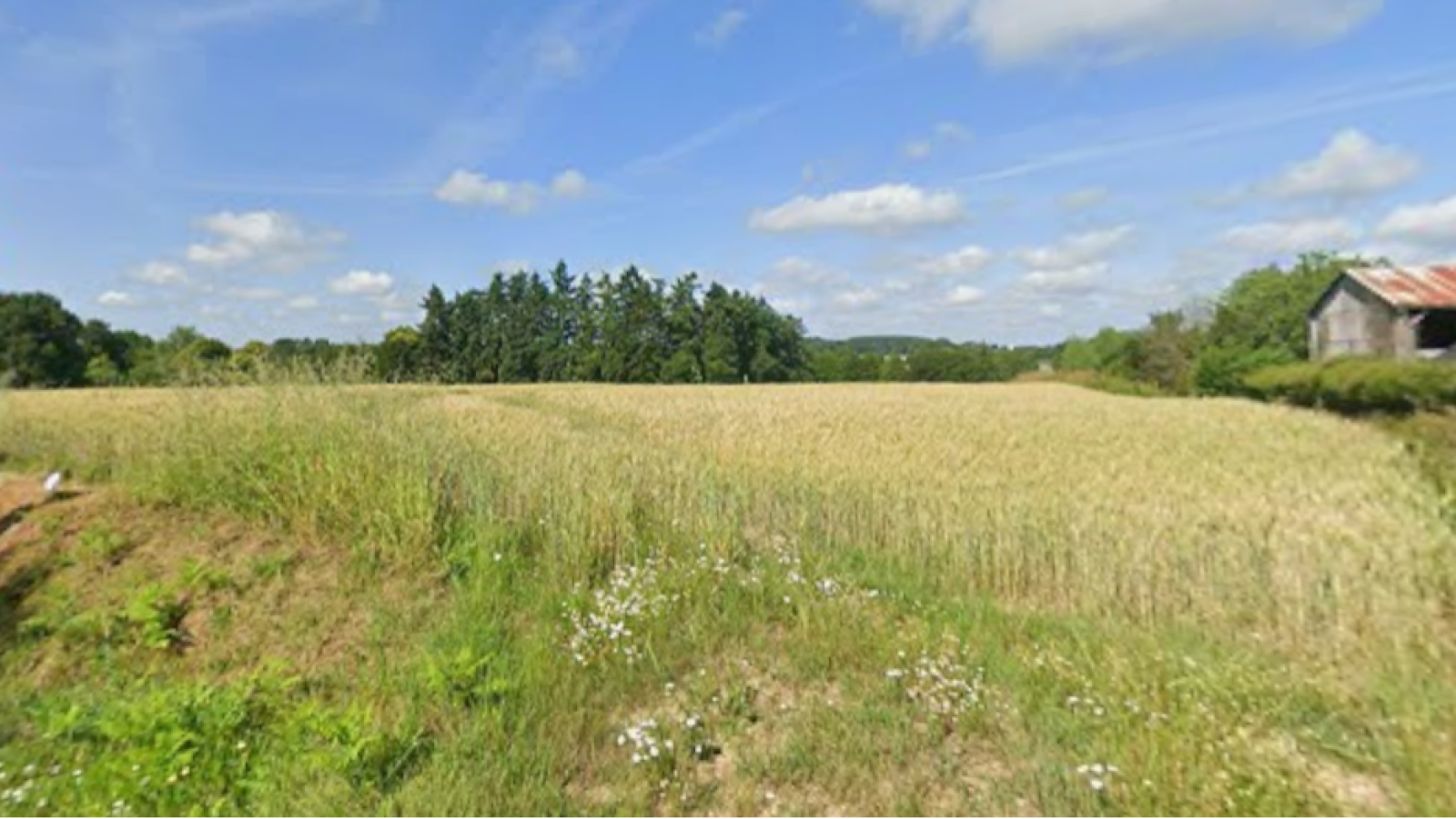 Terrain constructible de 365m2 à Dourdain/ image 1