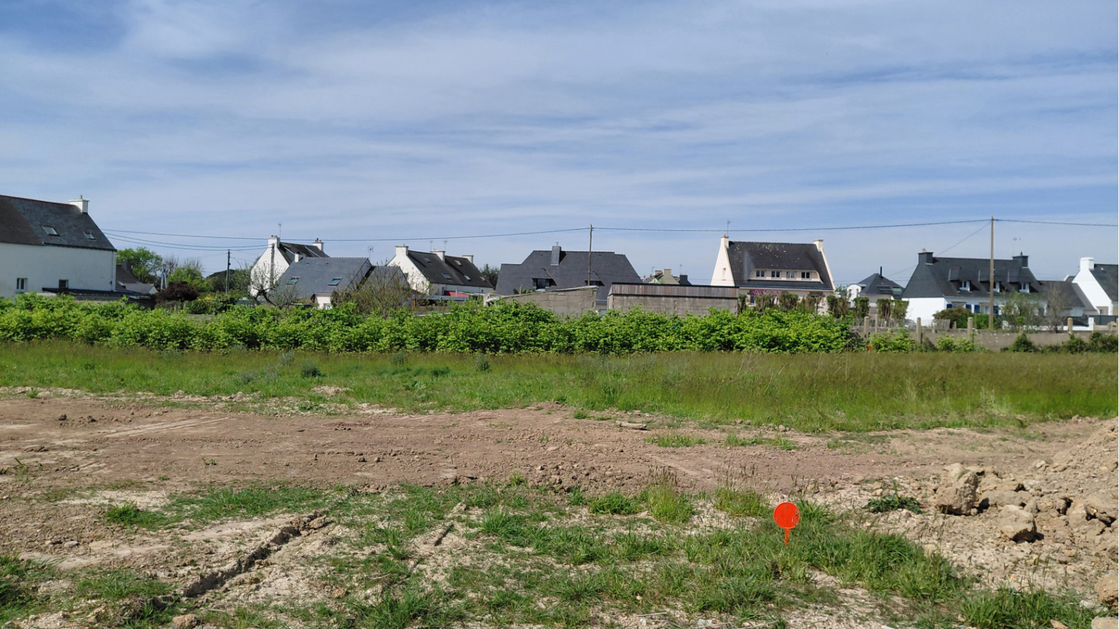 Terrain constructible de 444m2 à Riantec/ image 1
