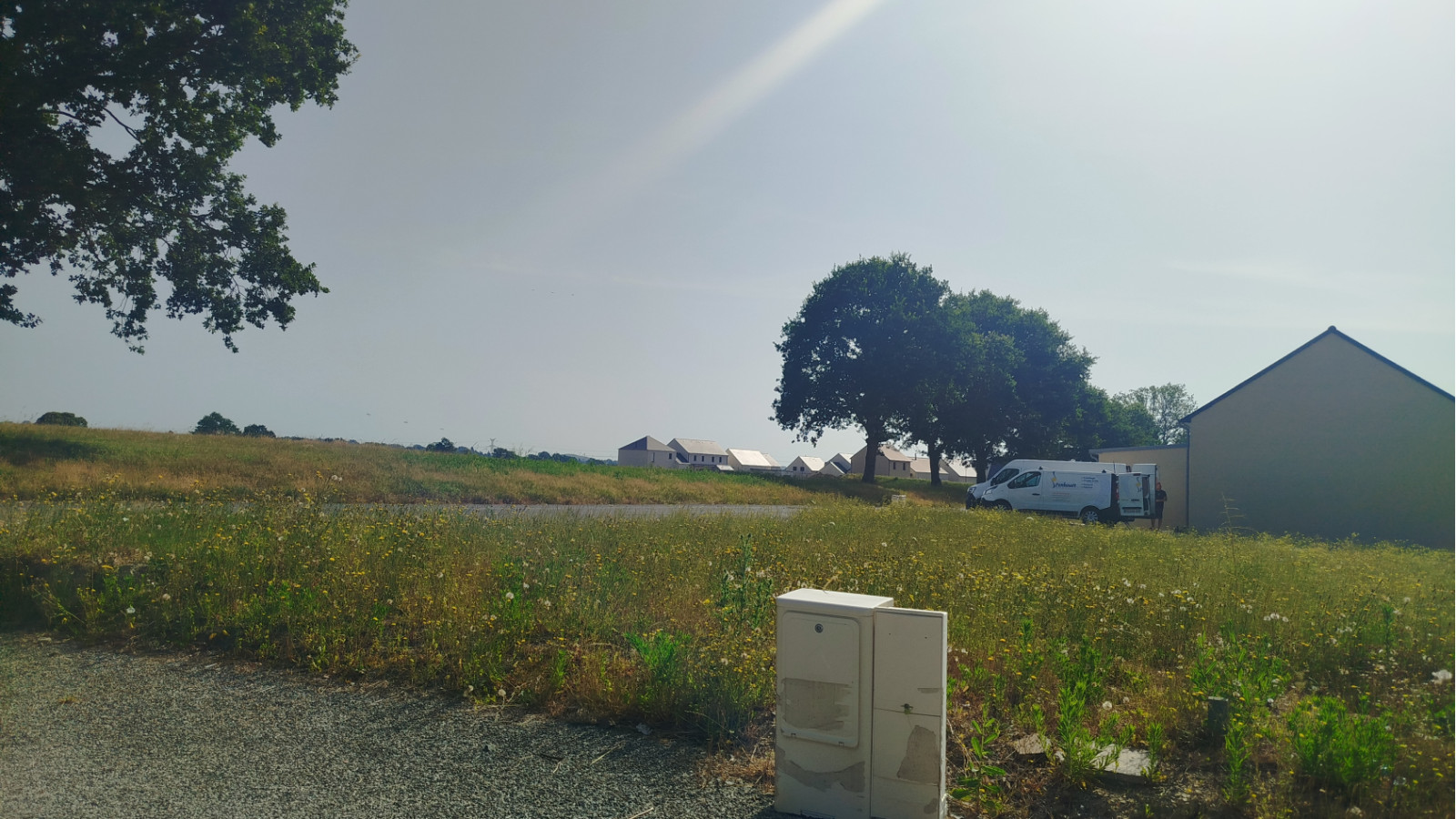 Terrain constructible de 378m2 à Romagné/ image 1