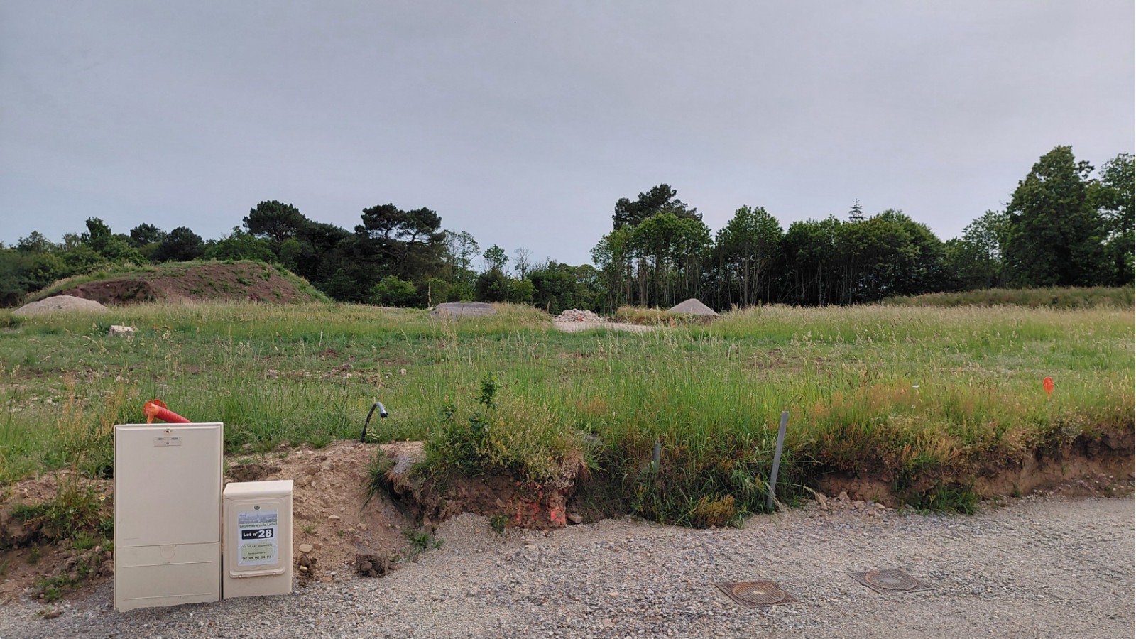 Terrain constructible de 302m2 à Guidel/ image 1