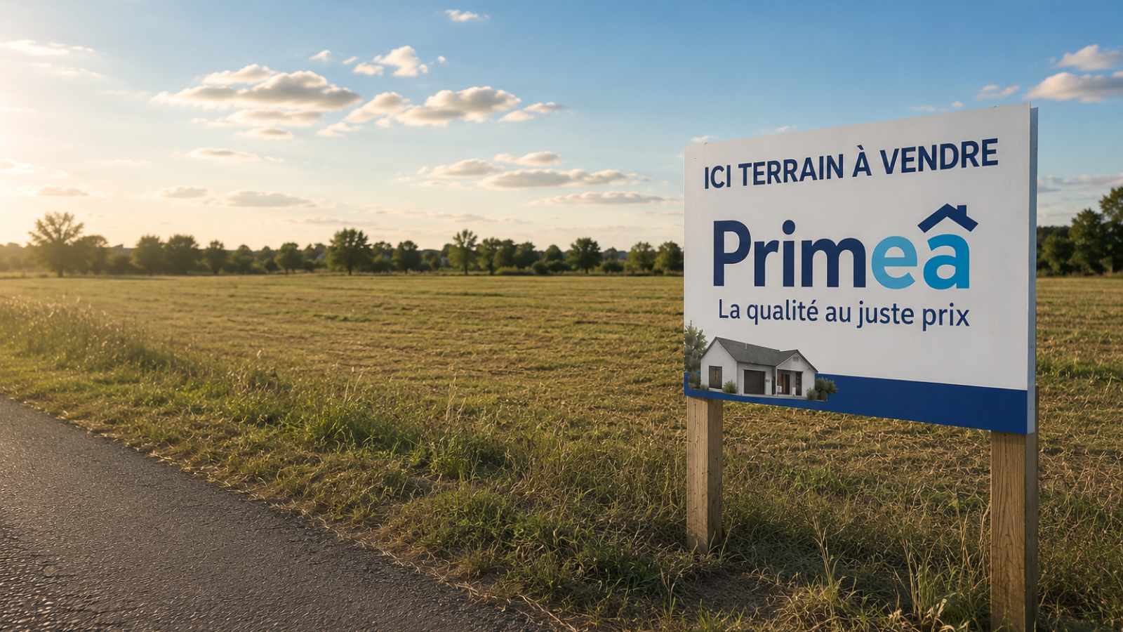 Terrain constructible de 1070m2 à Fay-aux-Loges/ image 1