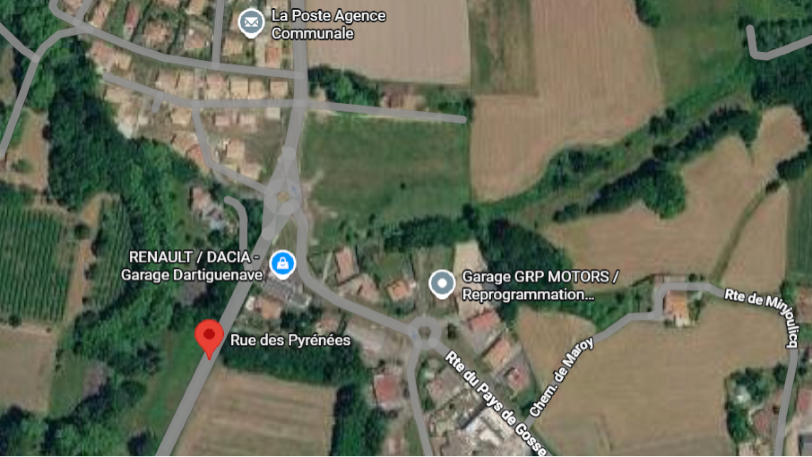 Terrain constructible de 499m2 à Saint-Martin-de-Hinx/ image 1