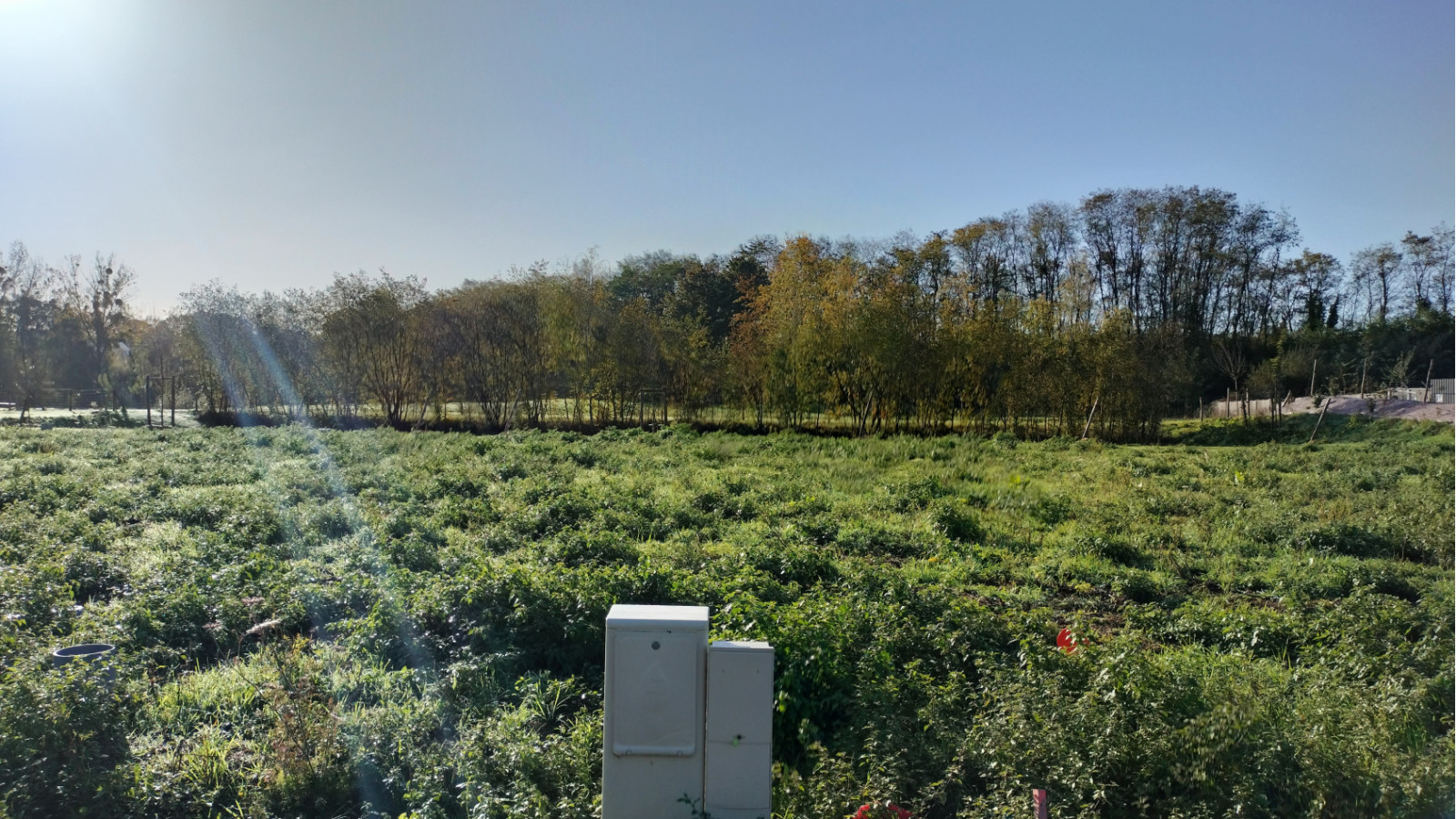 Terrain constructible de 400m2 à Bourg-des-Comptes/ image 1