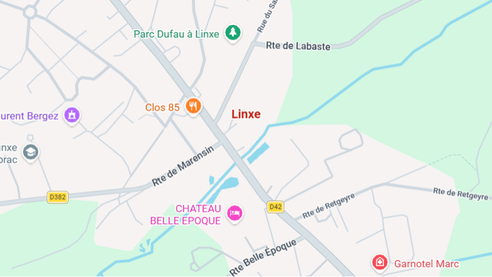 Terrain constructible de 1000m2 à Linxe/ image 1
