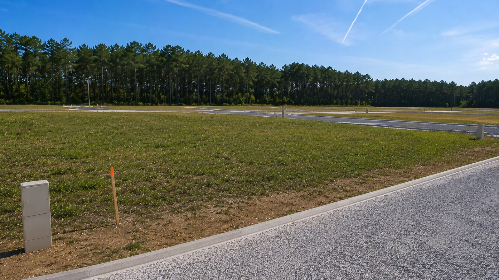 Terrain constructible de 545m2 à Rion-des-Landes/ image 1