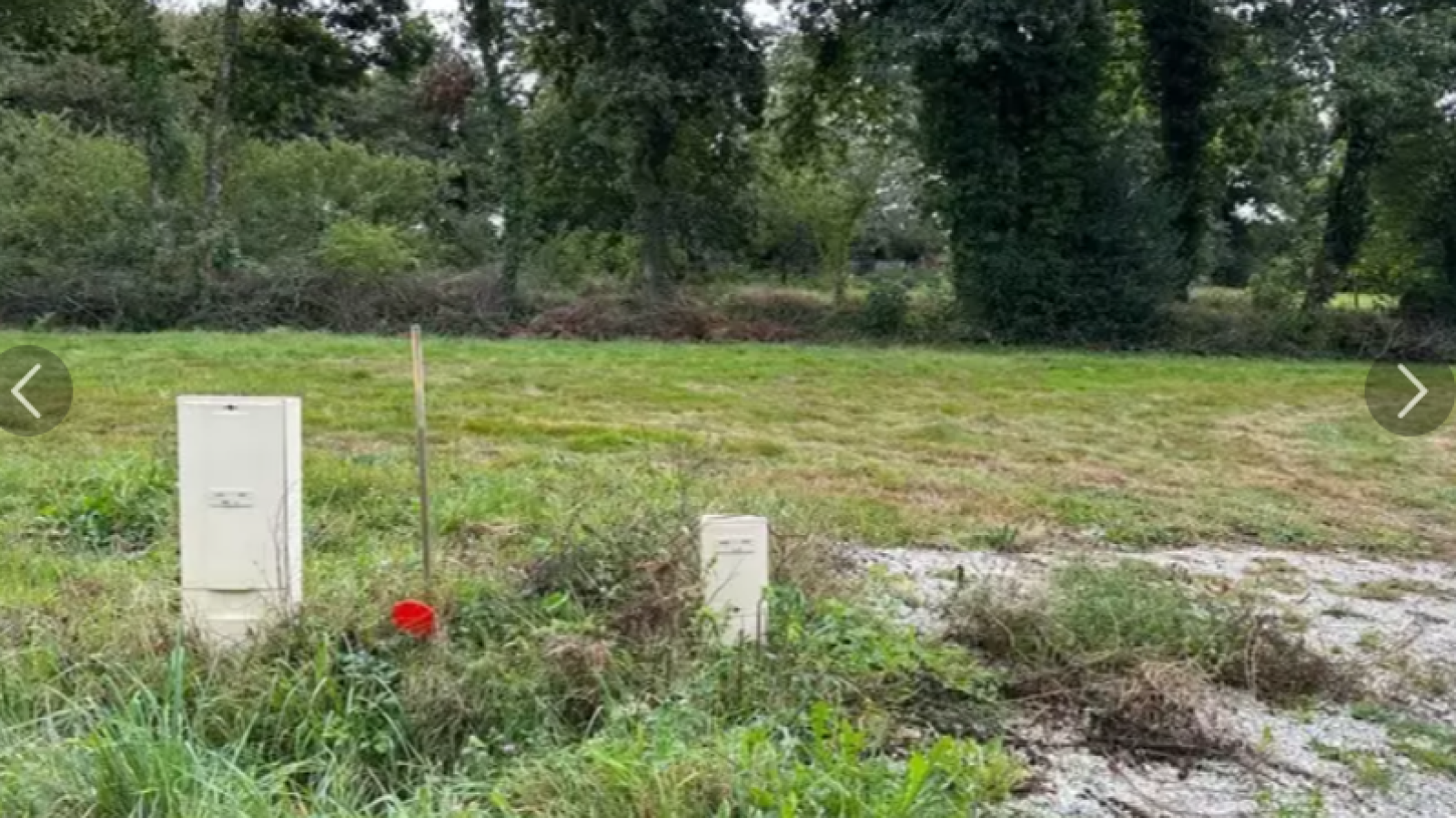 Terrain constructible de 345m2 à Bubry/ image 1