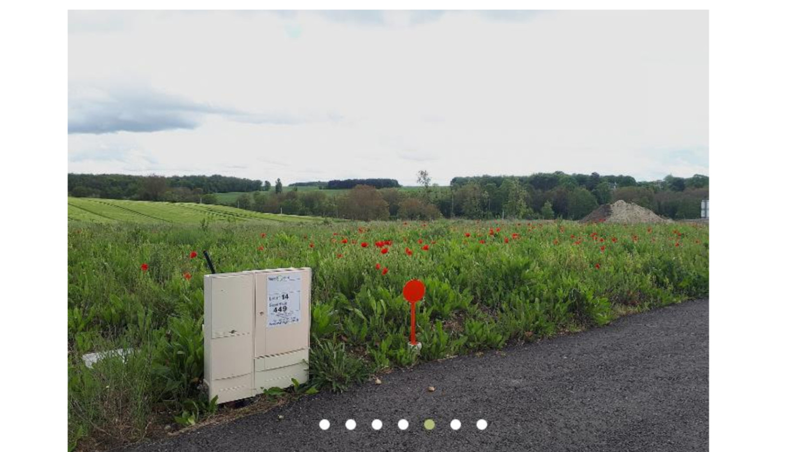 Terrain constructible de 630m2 à Azay-le-Rideau/ image 1